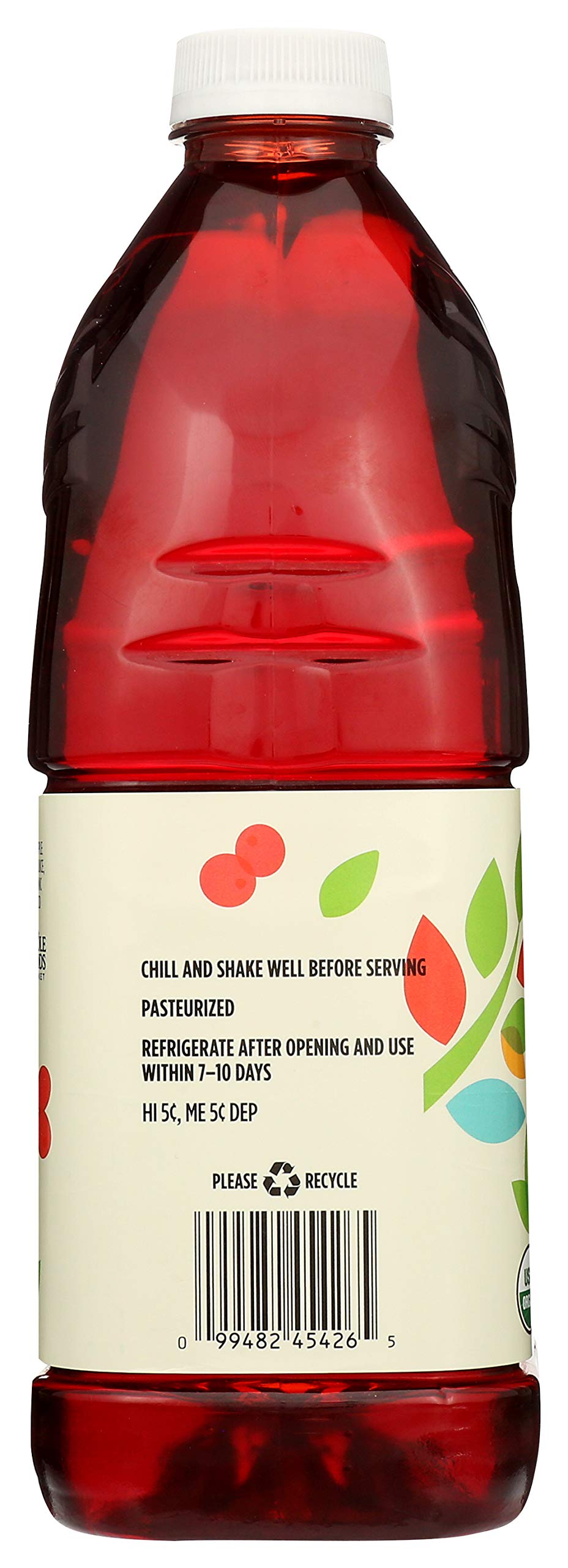 365 by Whole Foods Market, Organic Cranberry Juice Blend, 64 Fl Oz (Pack of 2)