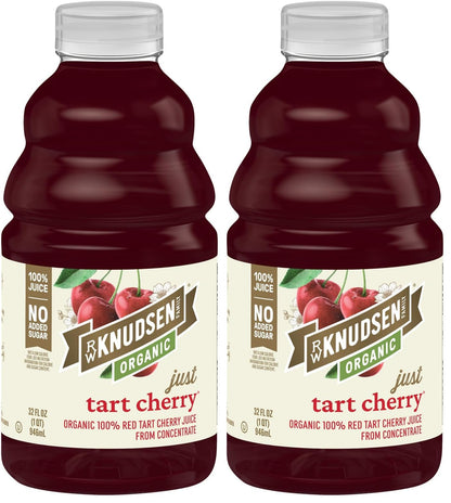 R.W. Knudsen Organic Just Tart Cherry Juice, 32 fl oz (Pack of 2)