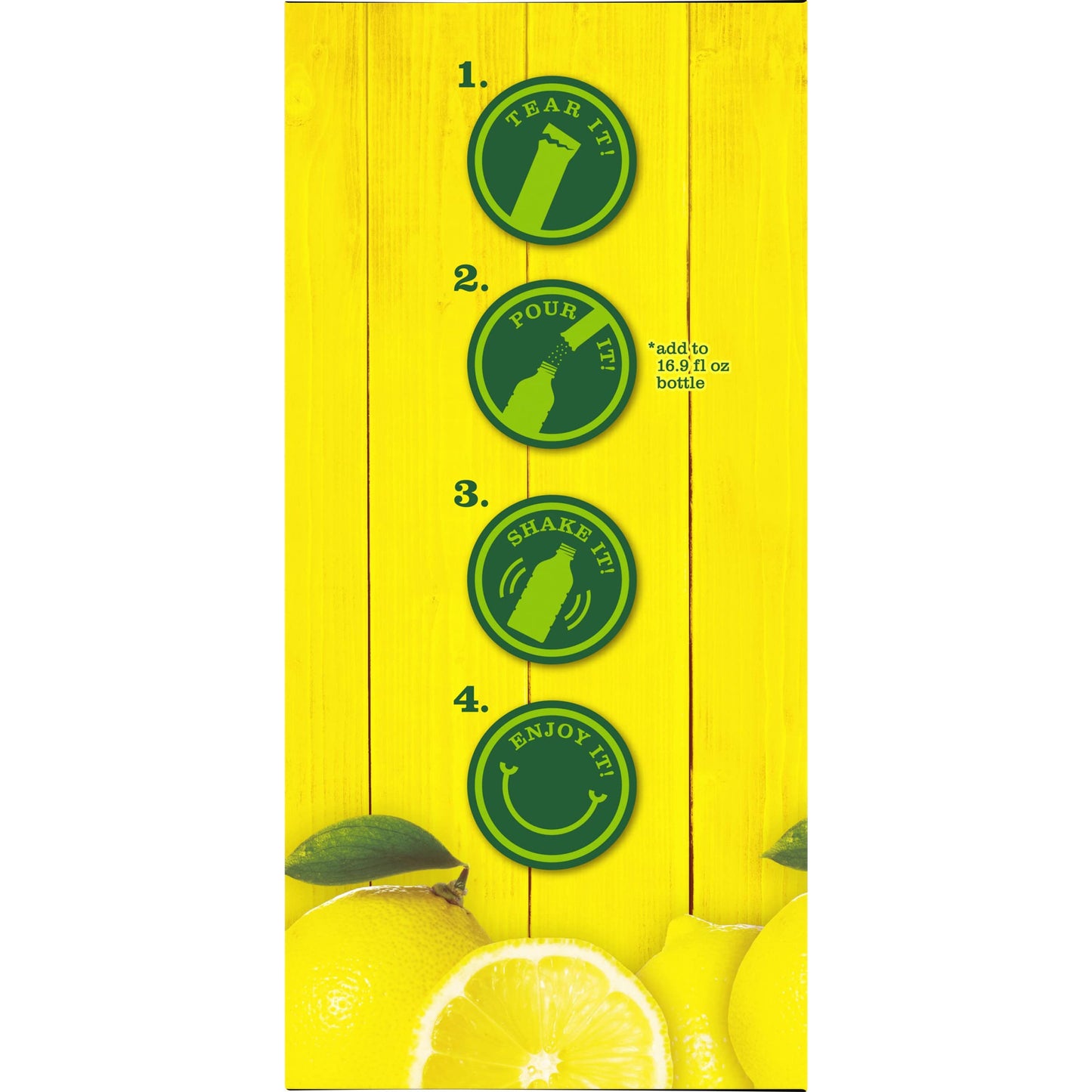 Country Time Lemonade Naturally Flavored with other natural flavor On-The-Go Powdered Drink Mix, 60 ct Packs, 6 Boxes, 10 ct Packets