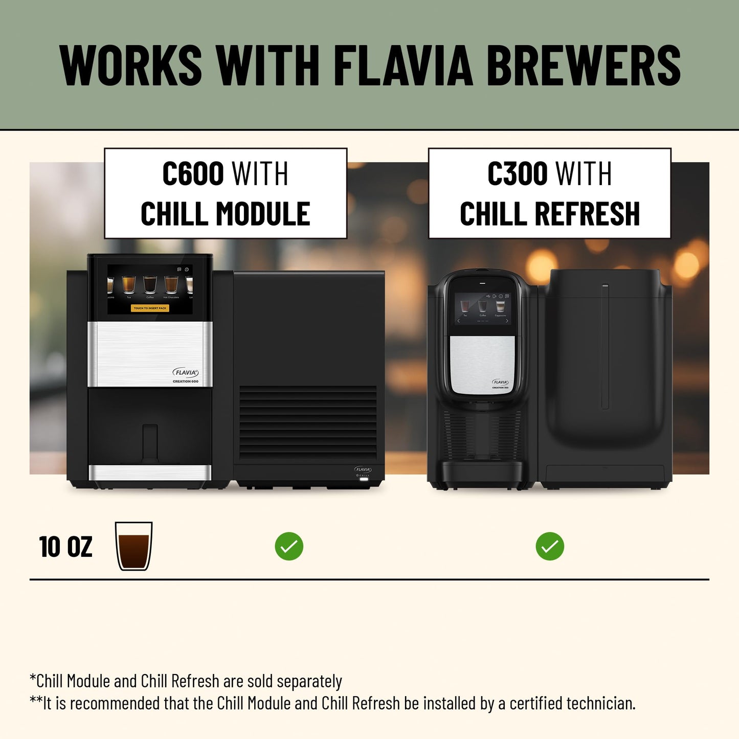 Flavia Cucumber Lime Mint Infused Water Freshpacks works only with Flavia Brewers (Case of 100)