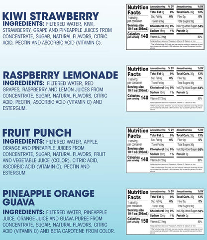 Langers Tropical Variety Pack, 10 Fl Oz (Pack of 12)