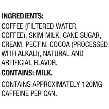 International Delight Iced Coffee, Mocha, Grab and Go Coffee Drinks Made with Real Milk and Cream, 15 FL OZ Can, 12 Count