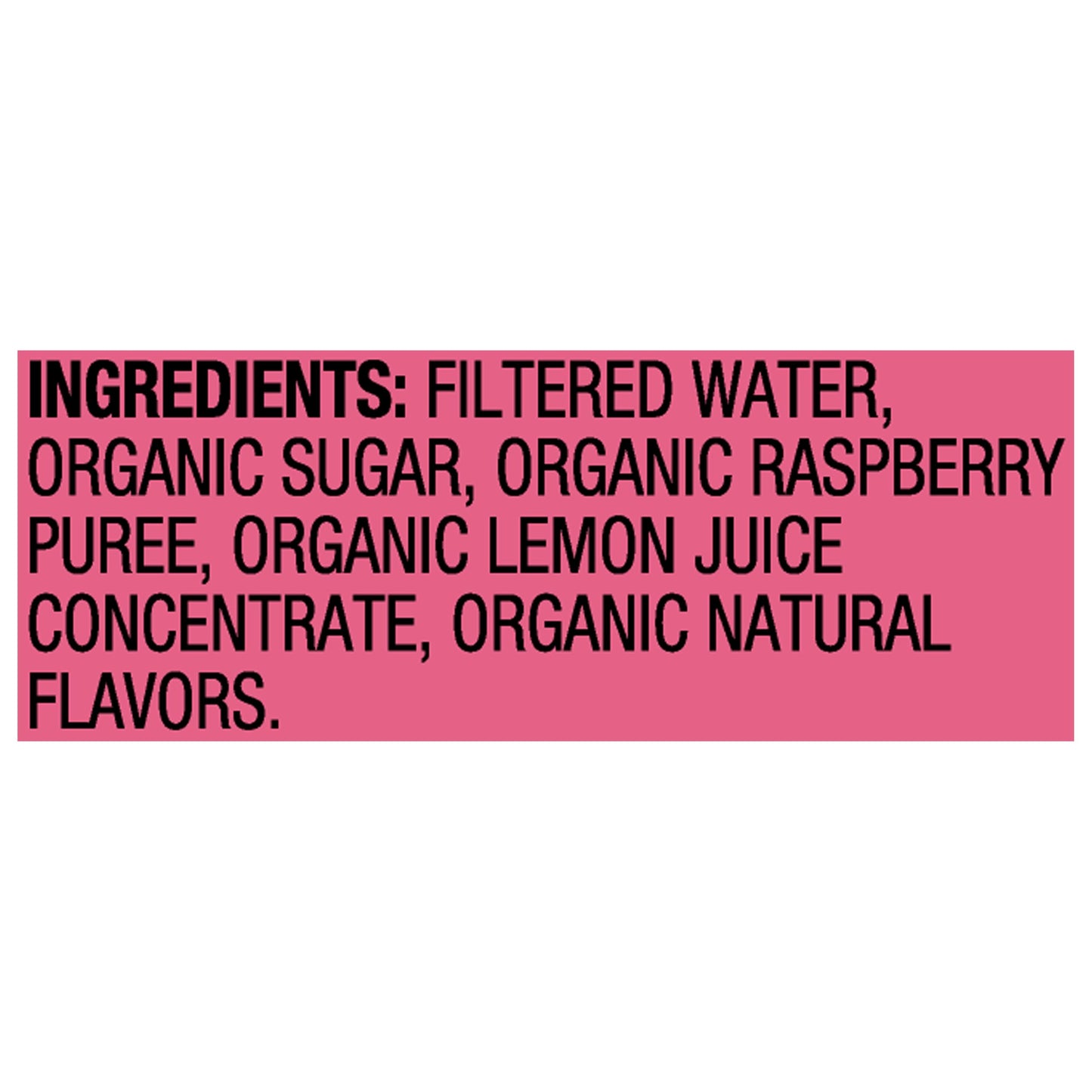 Santa Cruz Organic Raspberry Lemonade, 32 fl oz (Pack of 1)