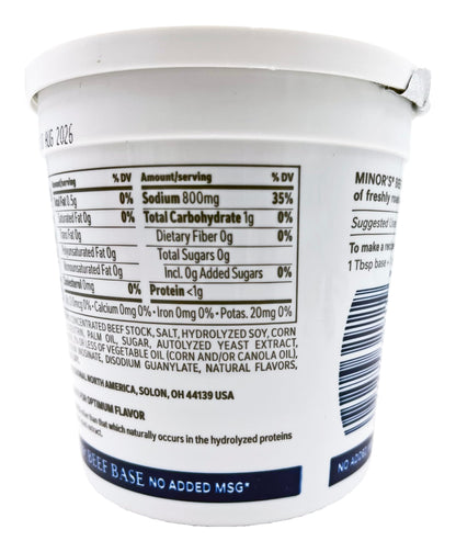 Minor's Original Formula Beef Base, 16 ounce