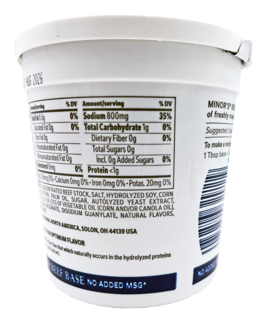 Minor's Original Formula Beef Base, 16 ounce