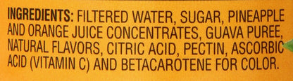 Langers Juice Cocktail, Pineapple Orange Guava, 10 Fl Oz (Pack of 12)