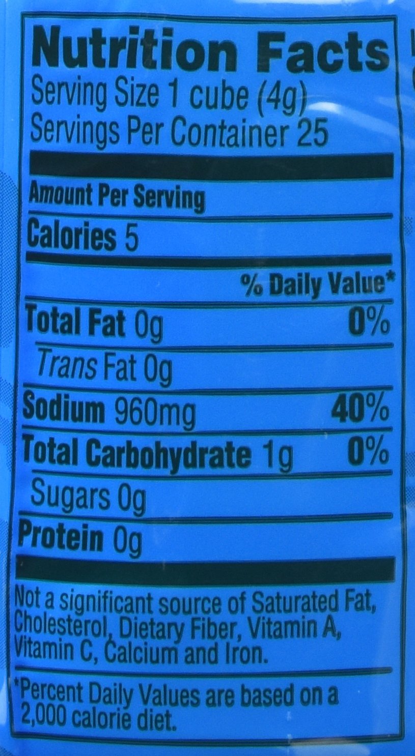 Herb-Ox Vegetable Bouillon Cubes 3.33oz (25 cubes)