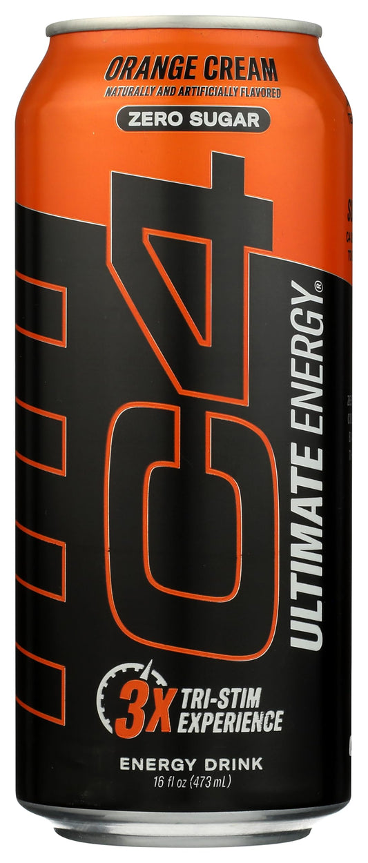 C4 Ultimate Energy Orange Cream