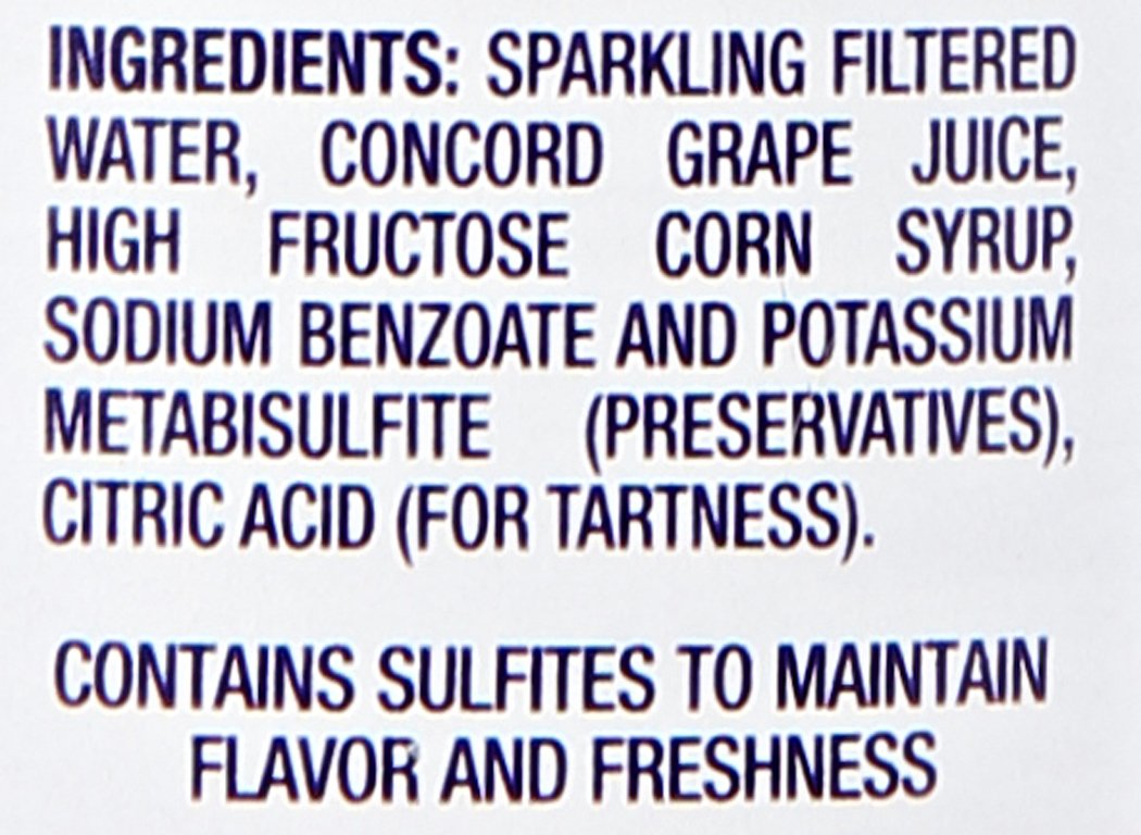 Welch's Sparkling Red Juice, Grape, 750 ml