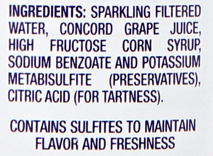 Welch's Sparkling Red Juice, Grape, 750 ml