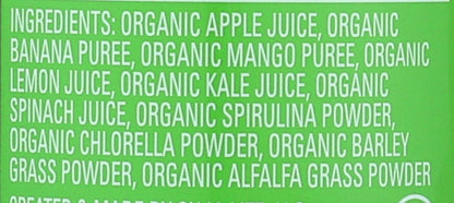 Suja Green Delight Organic & Cold Pressed Fruit and Vegetable Juice Smoothie, 12 Fl Oz Bottle