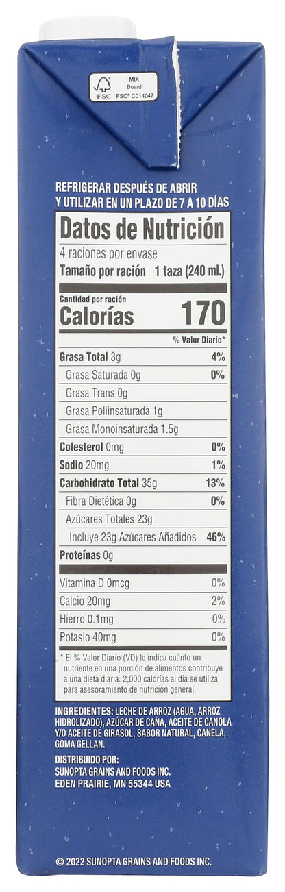 Rice Dream RFG Horchata, 32 Oz