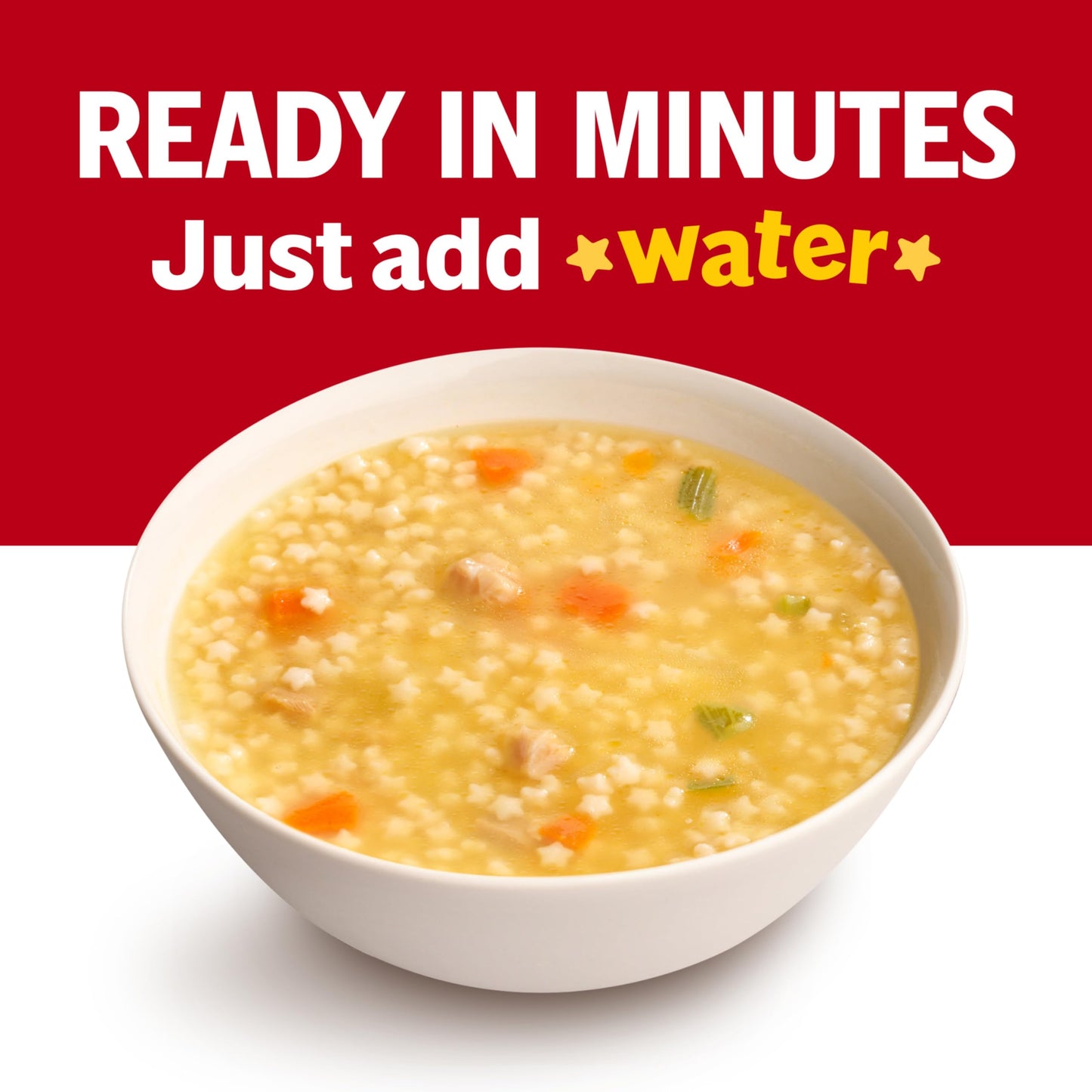 Campbell’s Condensed Kids Chicken and Stars Soup, 10.5 oz Can (4 Pack)