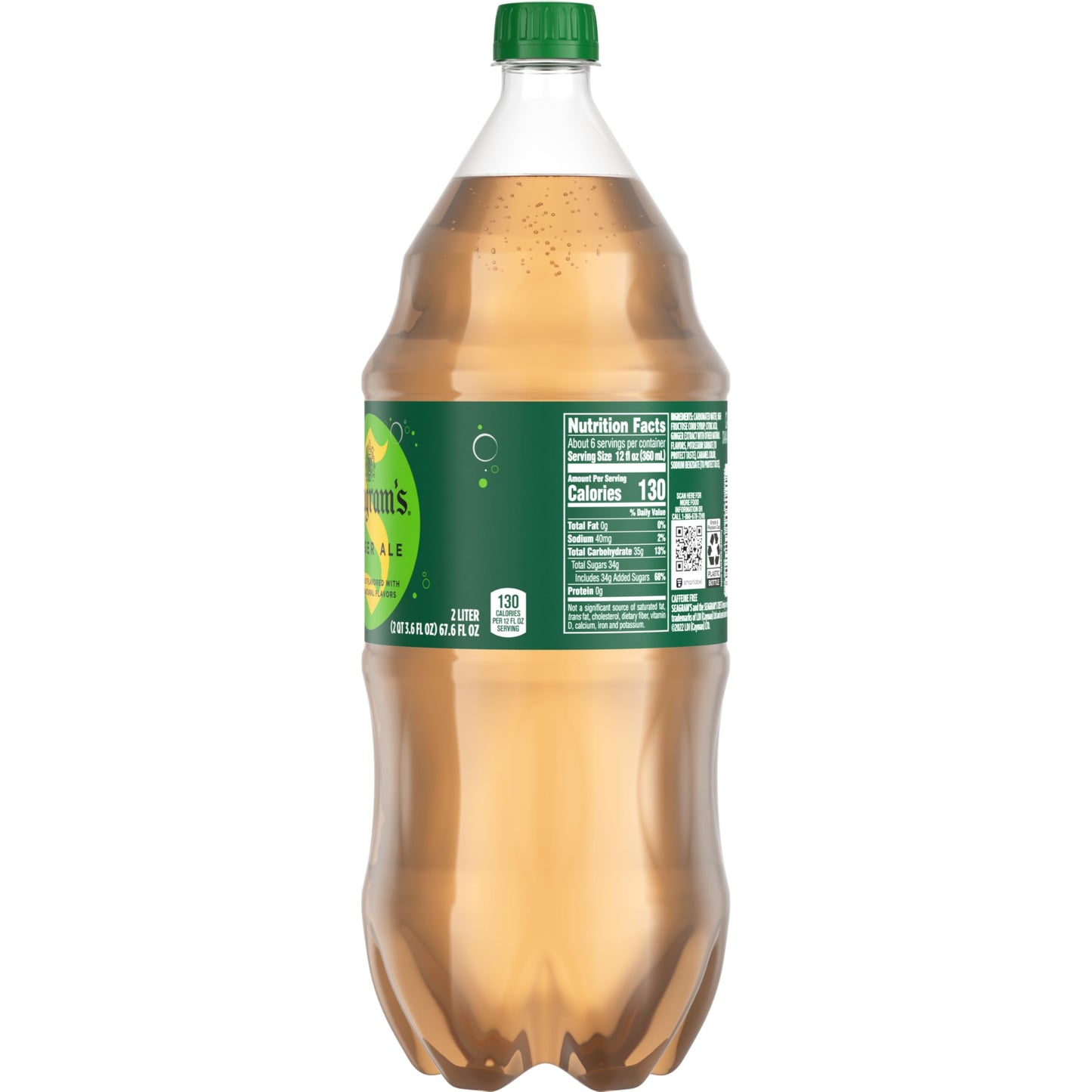 Seagram's Ginger Ale, 2 Liter