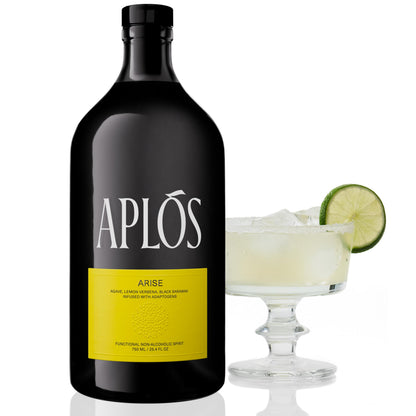 Aplós ARISE Non-Alcoholic Adaptogen-Infused Beverage, Tequila Style Alternative, Formulated to Elevate Mood, (750ml)