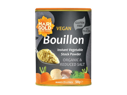 Marigold Organic Less Salt Bouillon, 500 GR