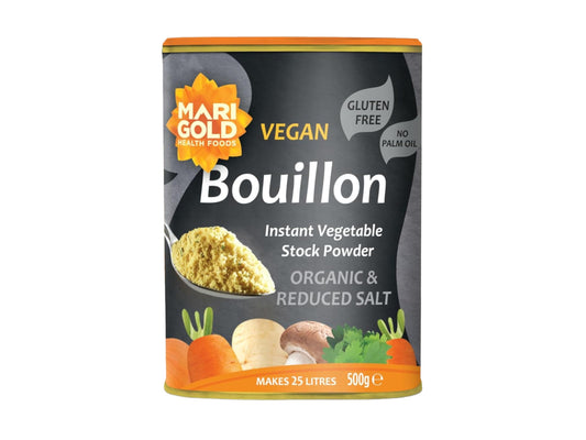 Marigold Organic Less Salt Bouillon, 500 GR