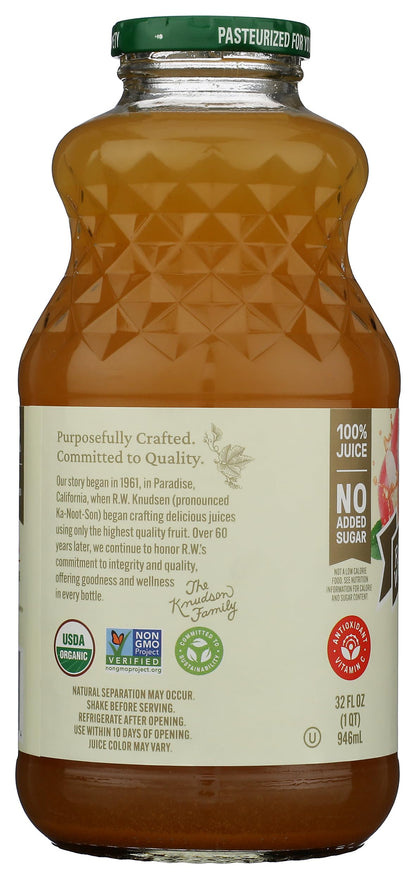 R.W. Knudsen, Organic Apple Juice, 32 Fl Oz