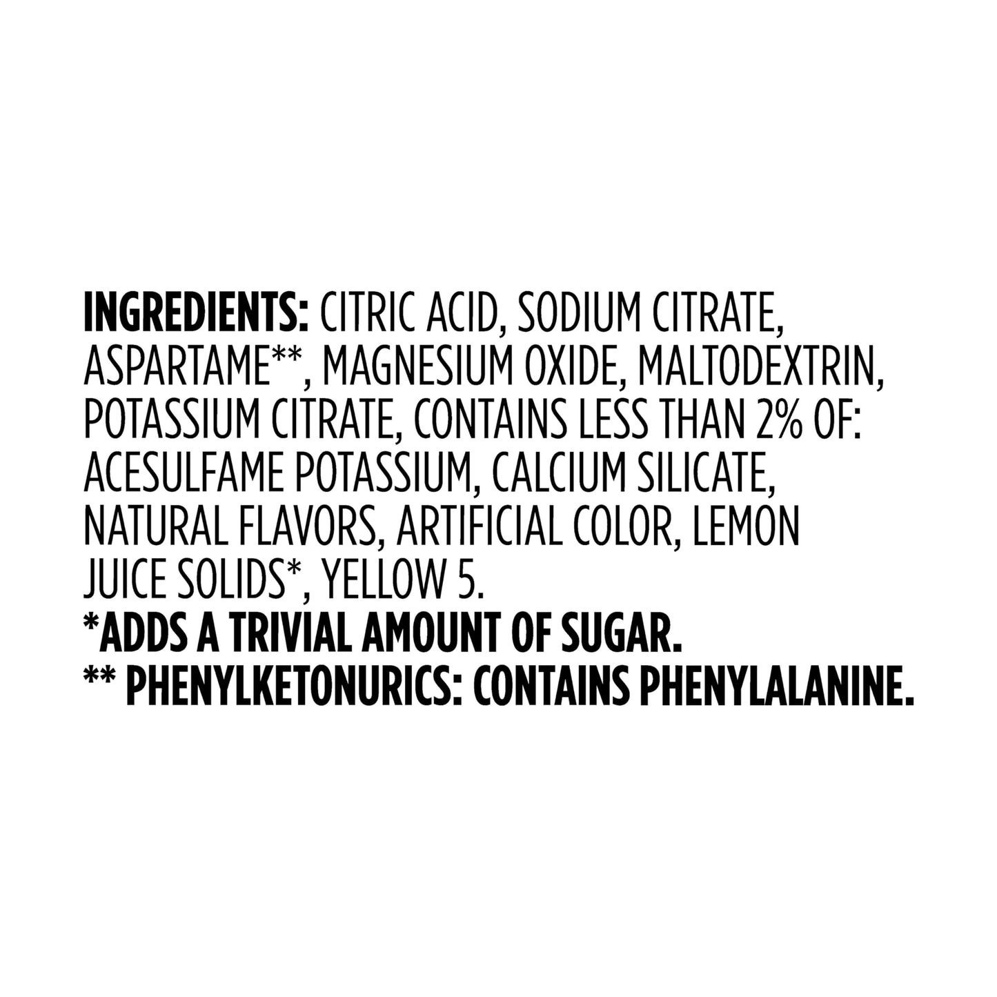 Amazon Grocery, Lemonade Drink Mix, 10 packets, 1.4 Oz