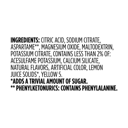 Amazon Grocery, Lemonade Drink Mix, 10 packets, 1.4 Oz