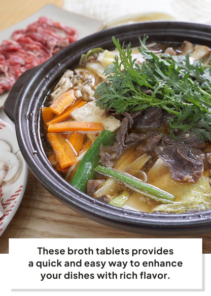 Korean Food VEGETABLE SOUP STOCK COIN 160g (4g *40 Tablets) Easy & Convenient Vegitable Broth, Vegetable Soup Base, Made in korea, 코인육수, 동전육수