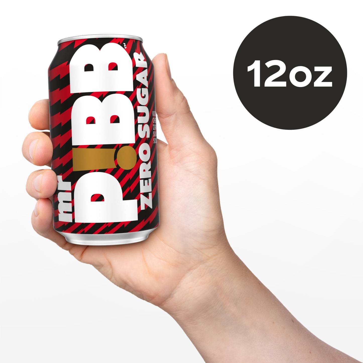 Mr Pibb Zero Sugar 12oz 12pk