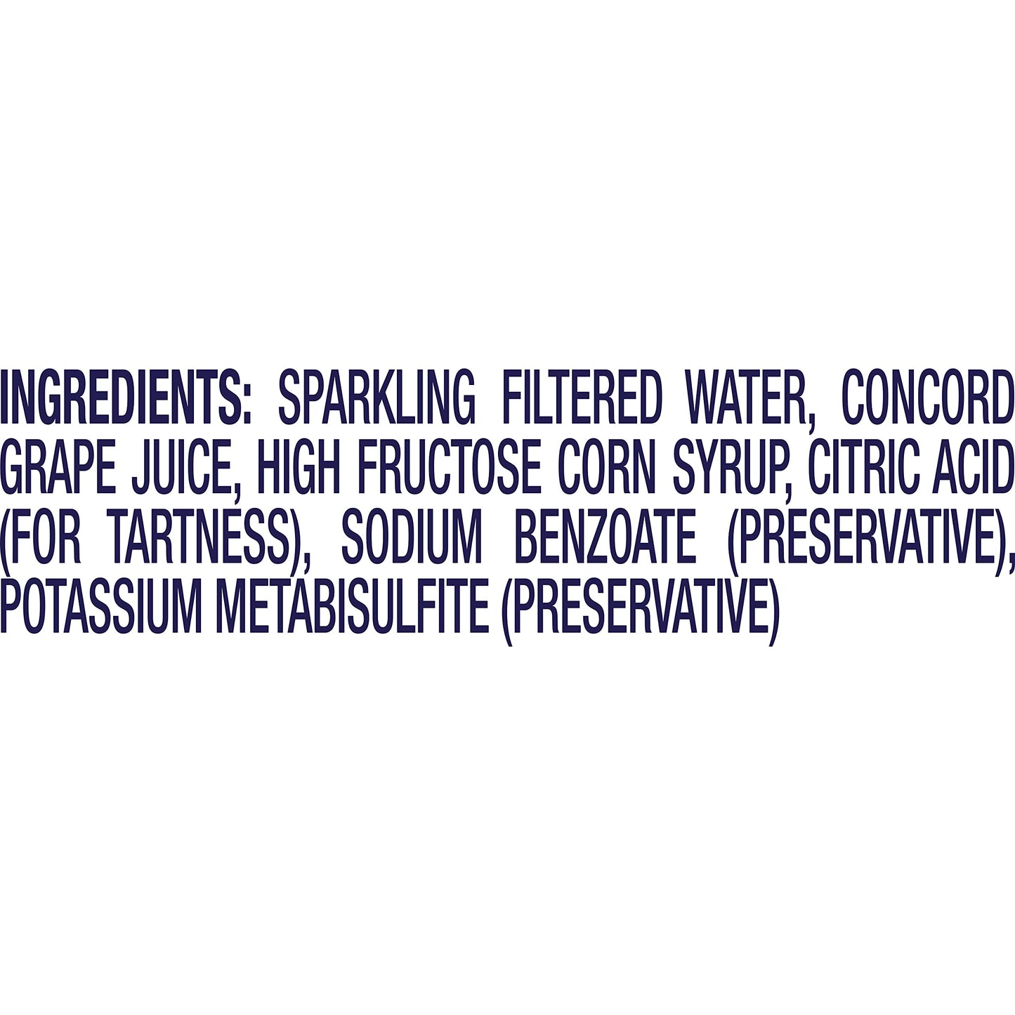 Welch's Sparkling Red Juice, Grape, 750 ml