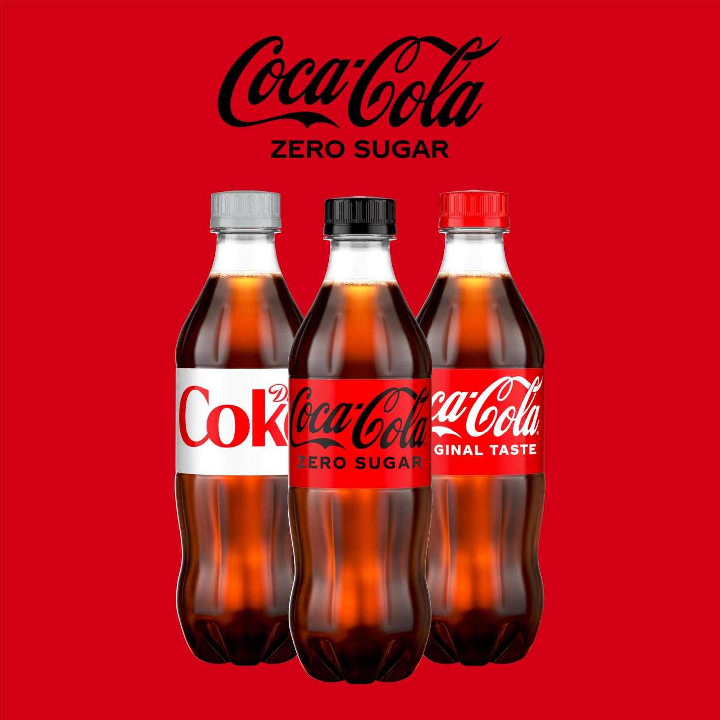 Coke Zero Sugar Diet Soda Soft Drink, 16.9 fl oz, 6 Pack