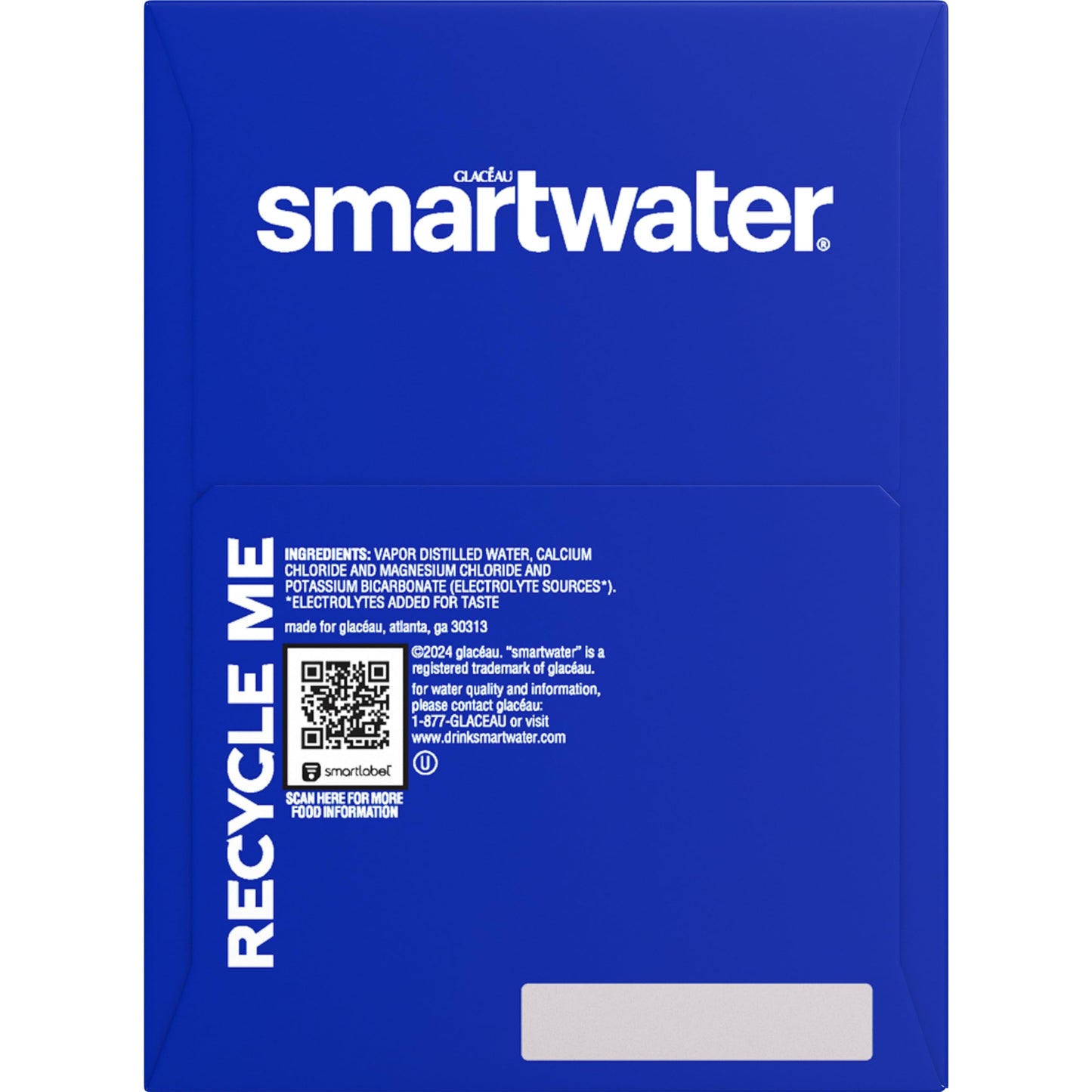 Smartwater Aluminum Can 12oz 8pk