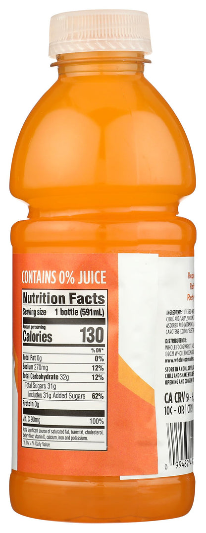 365 by Whole Foods Market, Sports Drink, Orange, 20 Fl Oz