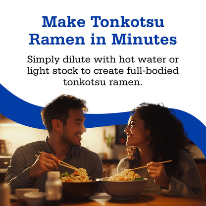 Otafuku Tonkotsu Ramen Broth Concentrate - Authentic Japanese Pork Bone Soup Base for Noodles, and Food Service Use - Restaurant-Quality Umami Taste, 69.1 oz (Pack of 1)