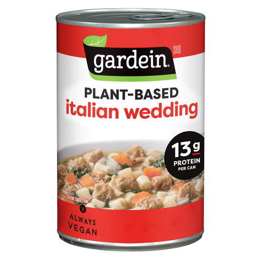 Gardein Plant-Based Meatball Italian Wedding Soup, Vegan, 15 oz.