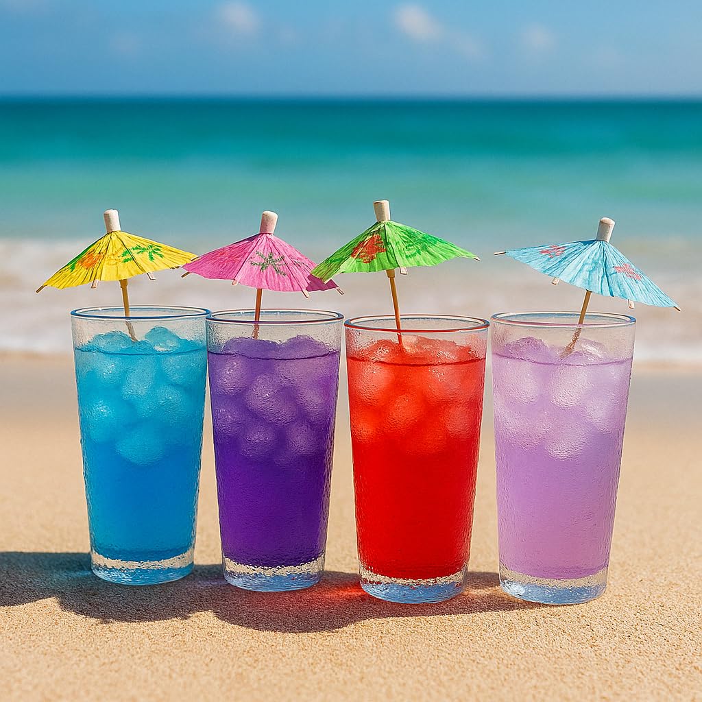 Wyler's Light Island Punch Singles to Go, Variety Pack, Fruity Red Punch, Purple Berry Wave, Berry Jammer and Blue Ocean Breeze, 1 Box (40 Single Servings)