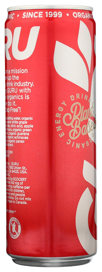Guru Energy Drink, 12 Fl Oz Can
