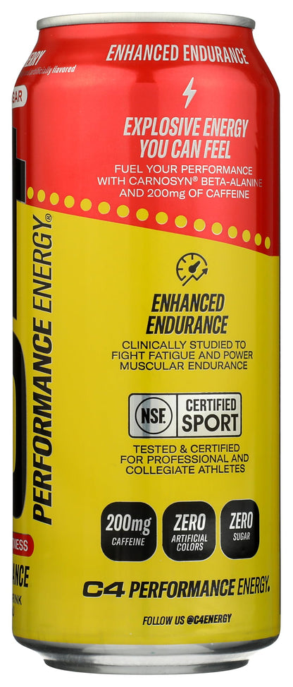 C4 Performance Energy Drink Cherry Popsicle 16oz