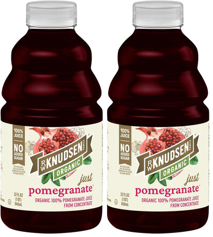 R.W. Knudsen Organic Pomegranate Juice from Concentrate, 32 fl oz (Pack of 2)