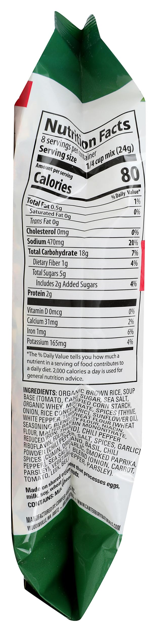 Canterbury Naturals, Soup Chicken Tortilla, 6.8 Ounce