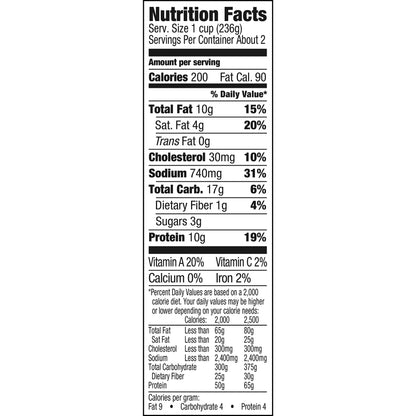 DINTY MOORE Beef Stew, 25% Less Sodium, 15 oz. can (12-pack)