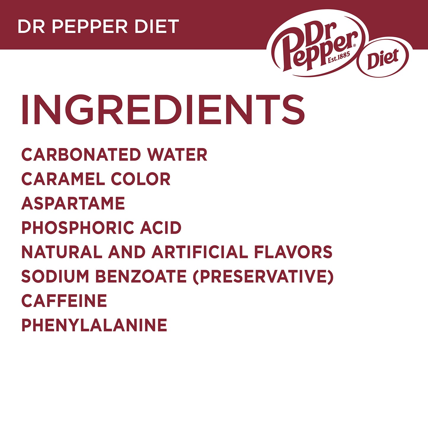 Diet Dr Pepper, 2 L bottle