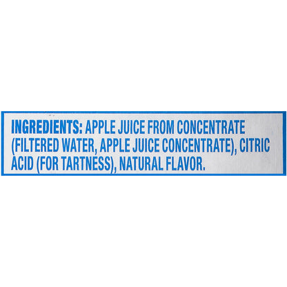 Capri Sun 100% Apple Juice from Concentrate with added ingredients Pouches, 40 ct Casepack, 4 Boxes of 10 Pouches