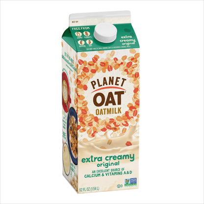 Planet Oat Extra Creamy Original Oatmilk, 52 oz