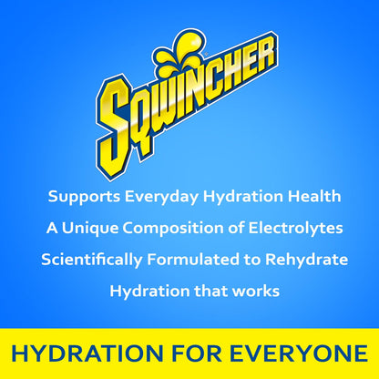 Sqwincher Zero Sugar Lemonade Tea & Lemonade Qwik Stiks (Packs of 50)