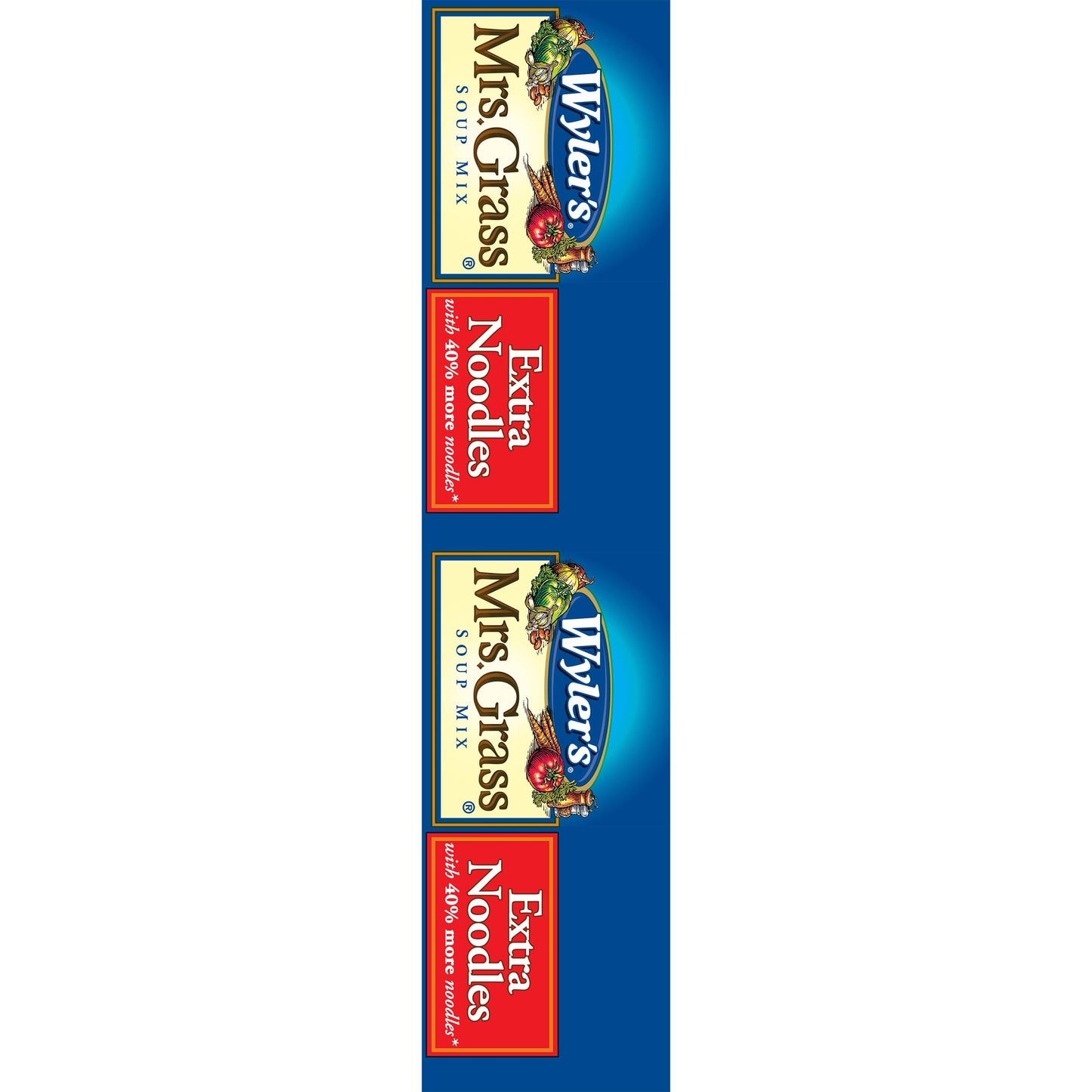Wyler's Mrs. Grass Extra Noodles Soup Mix, 5.2 oz Box