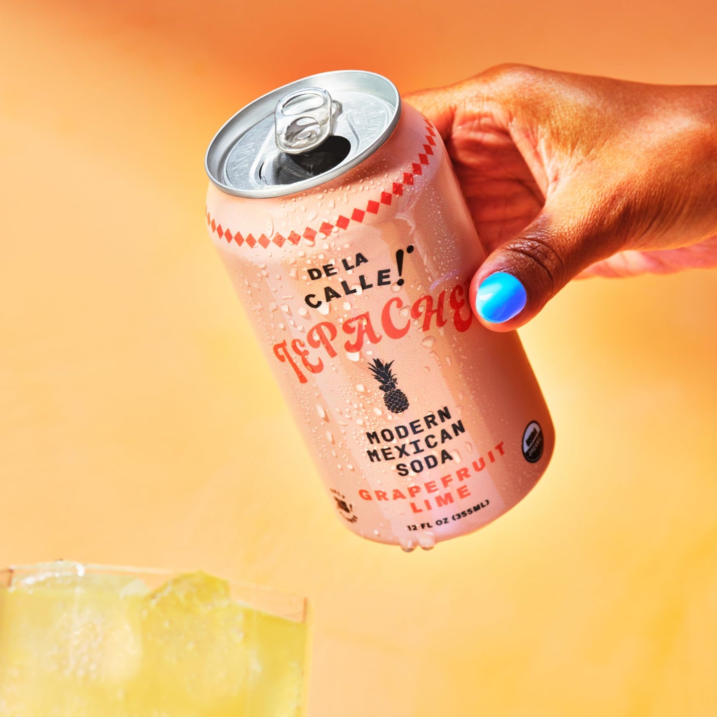 De La Calle, Tepache Grapefruit Lime Paloma Organic, 12 Fl Oz