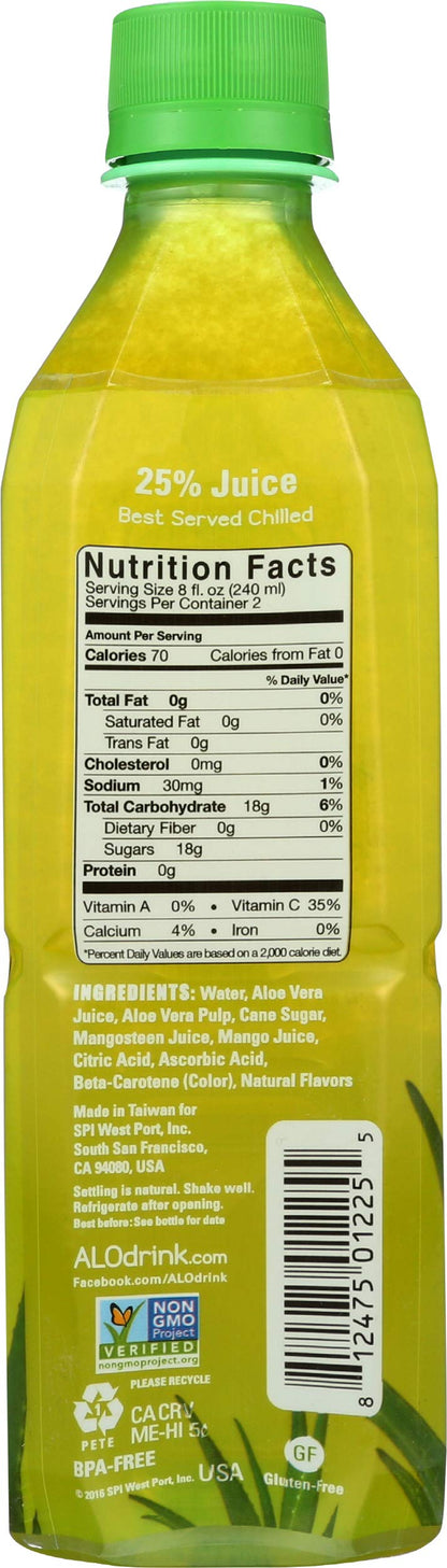 alo Allure Mangosteen Drink - 16.9 Fl oz