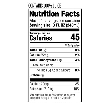 Amazon Fresh, 100% Pure Coconut Water Original, Not from Concentrate, 33.8 Fl Oz