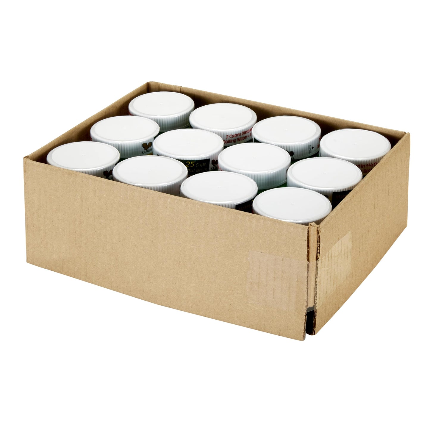 HERB-OX Chicken Bouillon Cubes, 25 Count (Pack of 12)