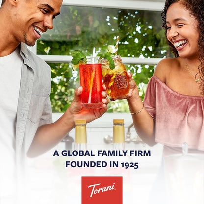 Torani Sugar Free Coconut Flavored Drink Syrup, 25.4 fl oz (Pack of 4)
