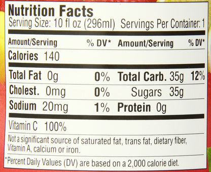 Langers Juice, Raspberry Lemonade, 10 Fl Oz (Pack of 12)