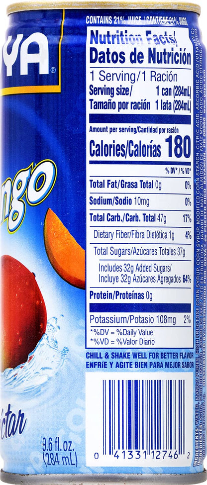 Goya Foods Mango Nectar, 9.6 Fl Oz (Pack of 24)